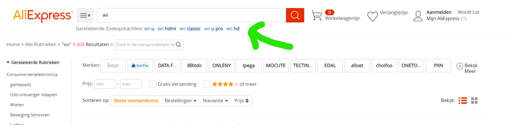 Wii Motion Plus kopen